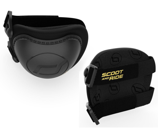 Scoot & Ride Zestaw ochraniaczy na łokcie i kolana rozmiar S Black&Gold - 1292003 - zdjęcie 2